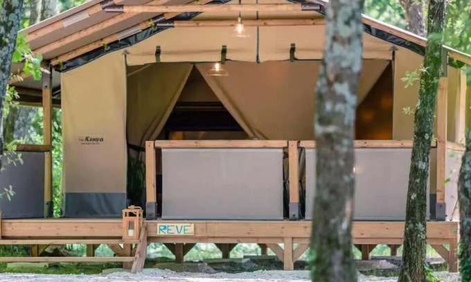 Belgentier House | Campsite Flower les Tomasses* - Lodge Kenya 3 Rooms 4/5 People