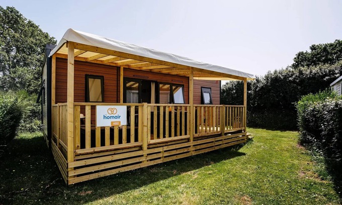 Saint-Avit-de-Vialard House | Campsite Saint Avit Loisirs* - Mobile home Premium 4 rooms 6 people air-conditioned