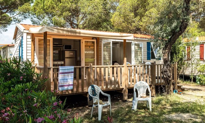 Torreilles House | Campsite La Palmeraie * - Mobil-home Classic 3 rooms 4 adults + 2 children