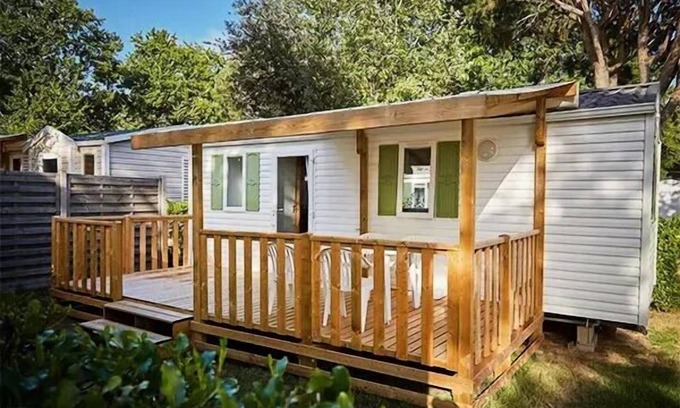 Boofzheim House | Campsite Le Ried* - Classic 2-room mobile home for 2 people