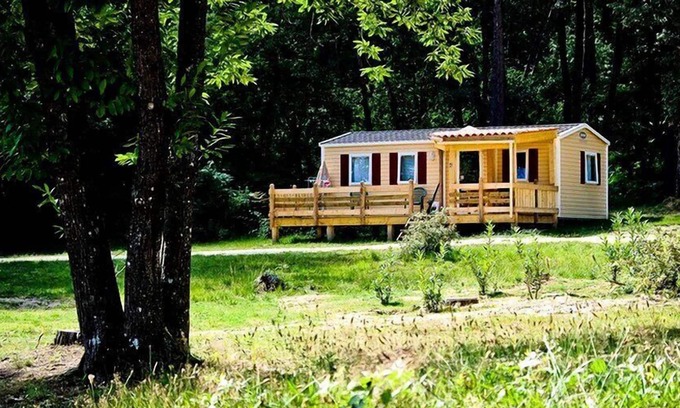 Douville House | Campsite Orpheo Negro *** - Mobile home Comfort 3 Rooms 4 Persons