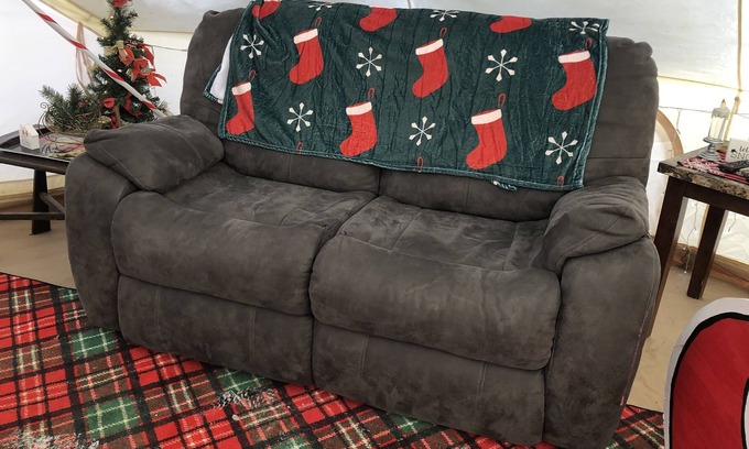 Killen RV Rental | Candy Cane Glamp