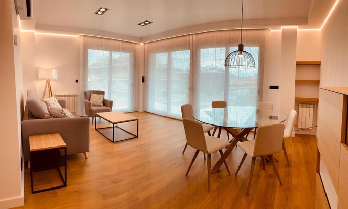 Portonovo Apartment | CANELAS SUITES PREMIUM NUEVOS con PISCINA, AMPLIAS TERRAZAS Y GARAJE