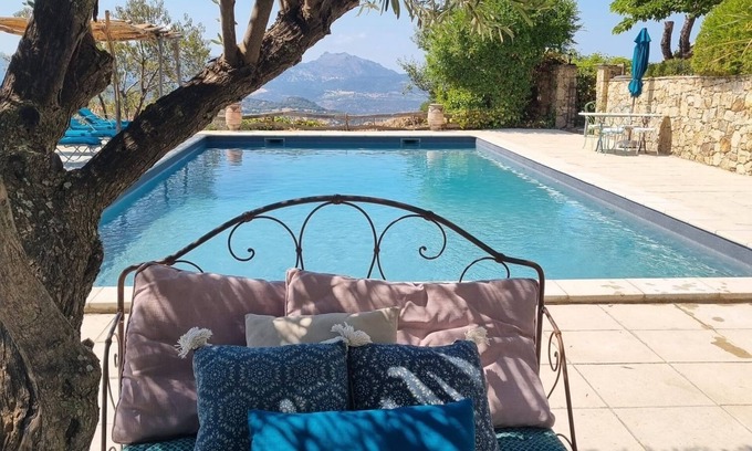 Belgodere House | Canioni Farm. Character house for 8 to 15 people, Balagne.