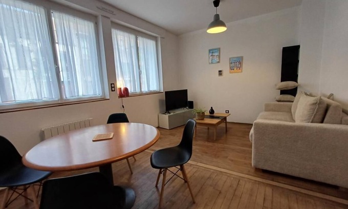 Dunkerque-Sud Apartment | Cap au Nord - Garden - Near center and train station