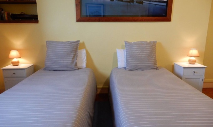 Le Treport Bed & Breakfast | CAPRICES ENSOLEILLES Room in Mersoise villa, panoramic view, 300 m from the beach