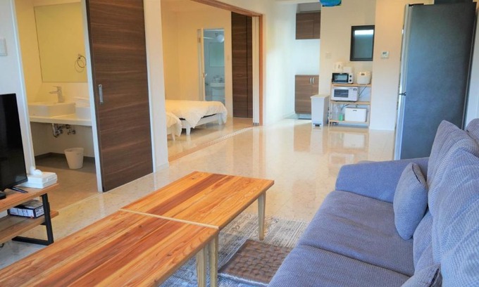 Sakimotobu Apartment | Captain Kangaroo Condo - Vacation STAY 62894v
