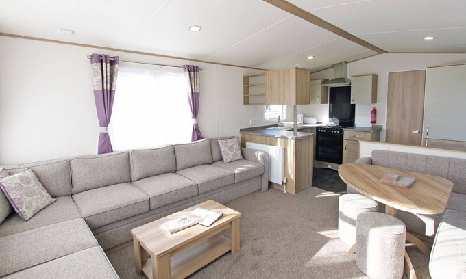 Alford House | Caravan with one double and one twin.