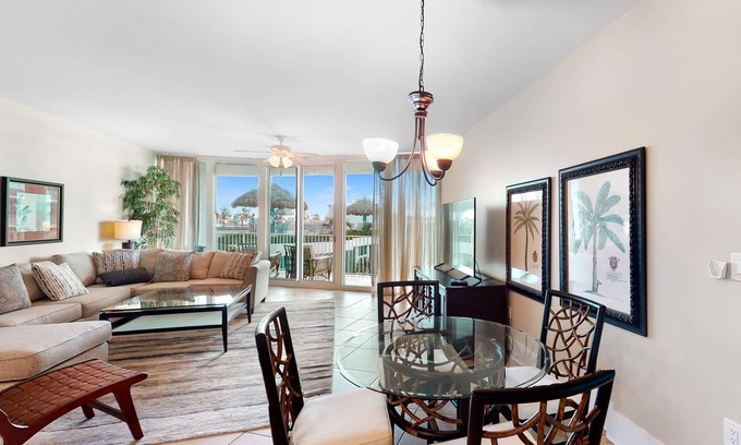 Orange Beach East Condo | Caribe D216-Large Terrace!