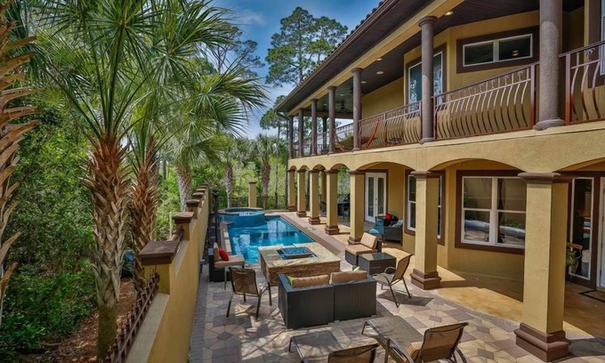 Fort Walton Beach - Destin House | Casa Bahari W/Private Pool 5-Bed/Pool/Spa/Lux Amenities