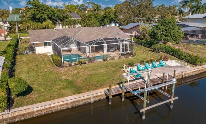Estero Bay Shores House | Casa Bonita, "Sun & Fun"-On Canal with Pool