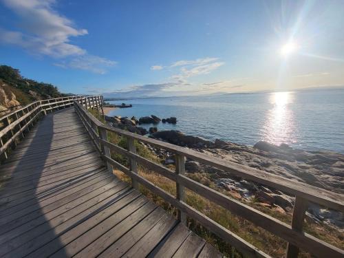 Dean Pequeno House | Casa con vistas al mar, playa 300 m, parking, wifi