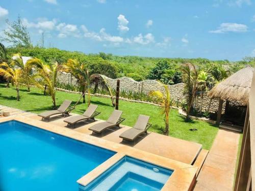 Costa Mujeres Villa | Casa frente al mar Don Cancino