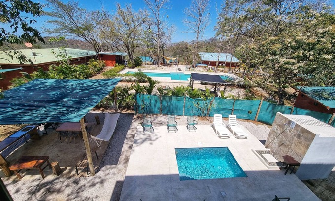 Rio Seco House | Casa Illimani pool side gorgeous mountain ocean views from hilltop