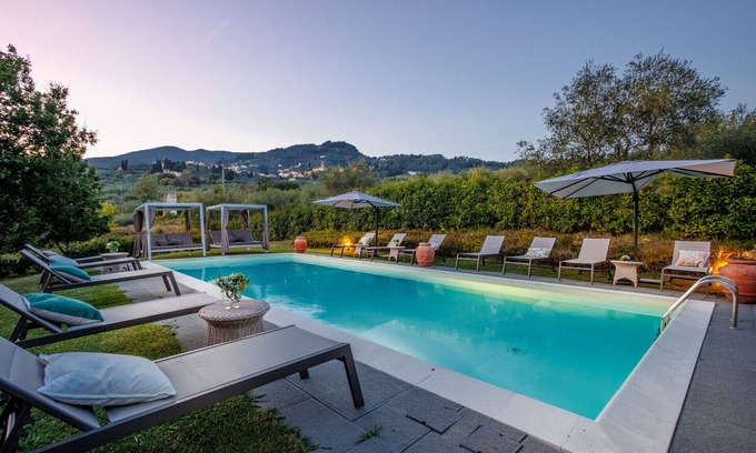 Capannori Apartment | Casa Lucchese, a farmhouse apartment with pool on the hills of Lucca