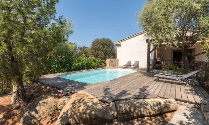 L'Ile-Rousse Villa | CASA NATURA - VILLA * - Heated swimming pool - Close to L'Ile-Rousse beach