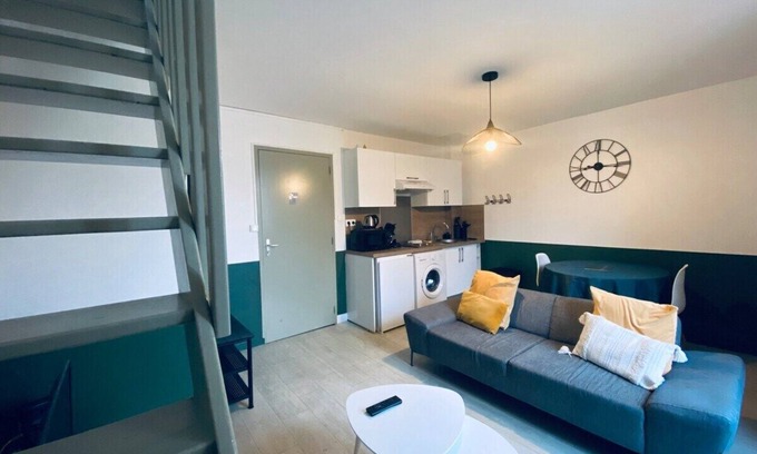 Deux Croix-Banchais Apartment | Casa Pasteur : Pretty Duplex - City centre