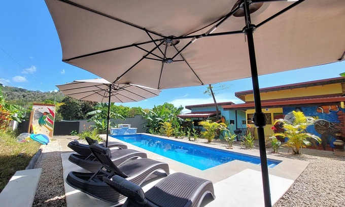 Samara Apartment | Casa Perezoso; Nestled in a beautiful tropical oasis,Beautiful swimming pool.nn