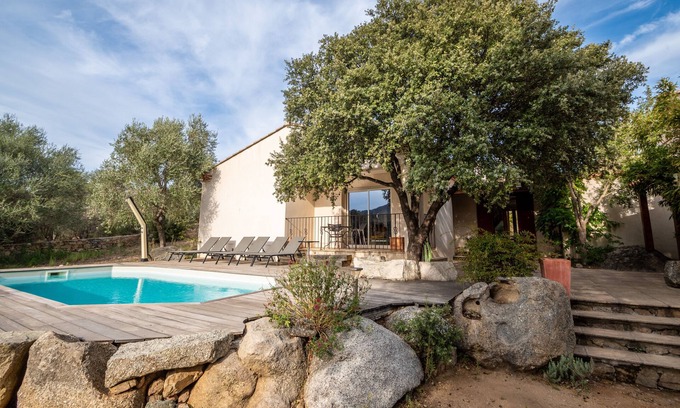 L'Ile-Rousse Villa | CASA VERDE - VILLA * - Heated swimming pool - Near L'Ile-Rousse beach
