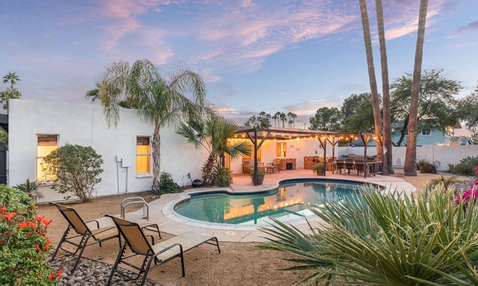 Raskin Estates House | Casa Voltaire by Porter | Luxury Heated Pool & Spa in Scottsdale, AZ