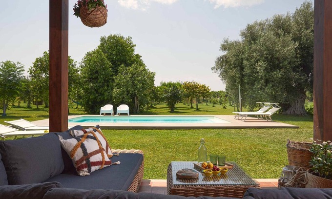 Noto Marina Villa | Casale della Pergola with Cottage SugarCane, pool