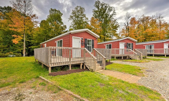 Cassopolis House | Cassopolis Cabin, Private Deck and Lake Access!