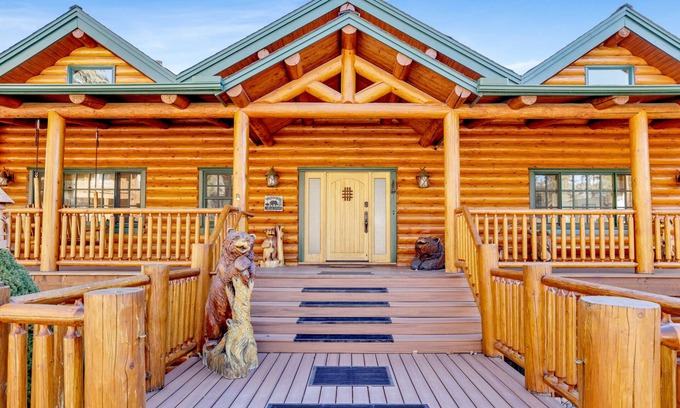 Castle Glen Estates Cabin | Castle Crag Log Cabin Big Bear~ Hot Tub~ Games~