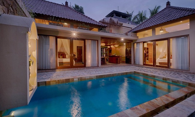 Ubud Villa | Casual and Attentive Living at 4 BR Villa with Fabulous Spaces at Ubud