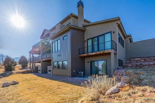West Colorado Springs Villa | Cathedral Spires Luxury Home Tucked in the MTN'S