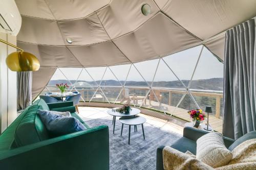 Franklin Apartment | Catskills Glamping at The Deer Dome in Franklin!