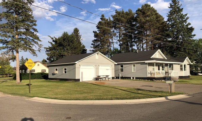 Tawas City House | Central located. Includes finished 2 car garage! 1 minute from beach!