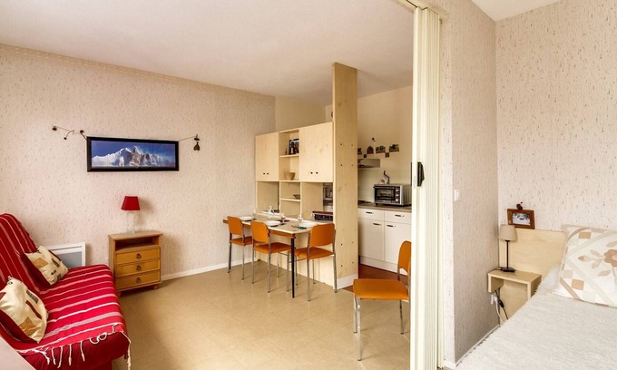 Cauterets Apartment | Central Studio with 2 Sleeping Areas, Near Amenities, Sleeps 5