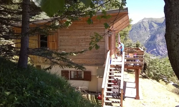 Orcieres-Merlette Ski Chalet | Chalet 10 pers. wonderful view, south facing, Merlette