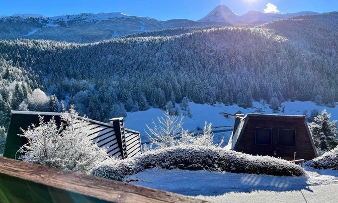 Correncon-en-Vercors Ski Chalet | Chalet confortable dans le Vercors - FR-1-515-28