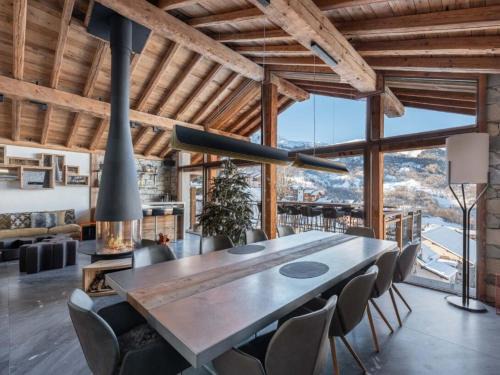 Saint-Martin-de-Belleville Ski Chalet | Chalet de prestige avec jacuzzi, sauna et cinéma - FR-1-570-42