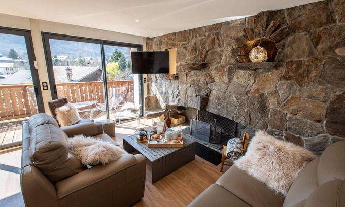 Saint-Lary-Soulan Ski Chalet | Chalet Hygge Saint-Lary center: 9 rooms/Spa/Breathtaking view/Secure parking