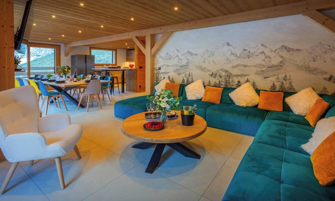 Le Grand-Bornand Ski Chalet | Chalet Julero - stylish stay for 12 with hot tub and sauna - OVO Network
