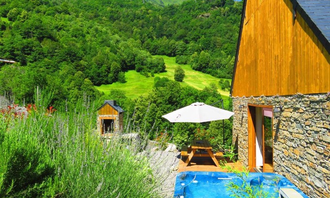 Gedre House | Chalet Le Bordarriben sauna & spa