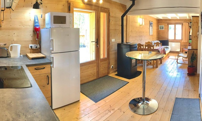 La Giettaz House | Chalet LE Char - Gite "LE Plan"