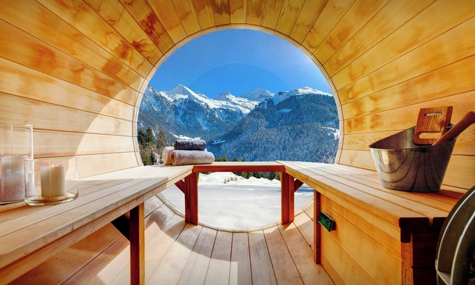Manigod Ski Chalet | Chalet Manoe - secluded alpine base with summer pool & spa - OVO Network