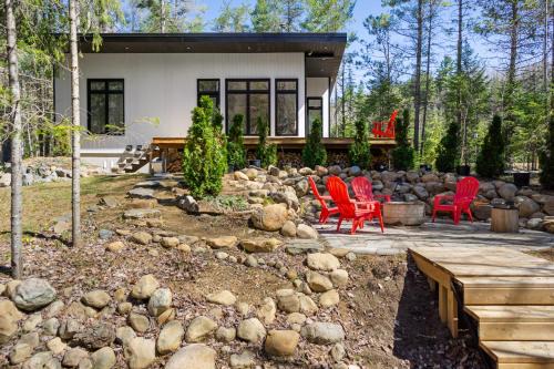 Mauricie House | Chalet moderne et chaleureux