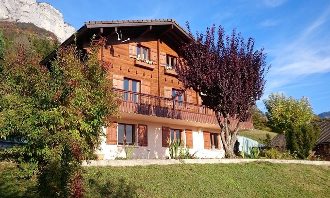Dingy-Saint-Clair Ski Chalet | Chalet on the edge of the forest between Annecy and La Clusaz