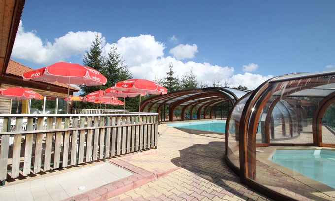 Blavignac Ski Chalet | Chalet*, panoramic view, fully equipped, private terrace, covered pool.