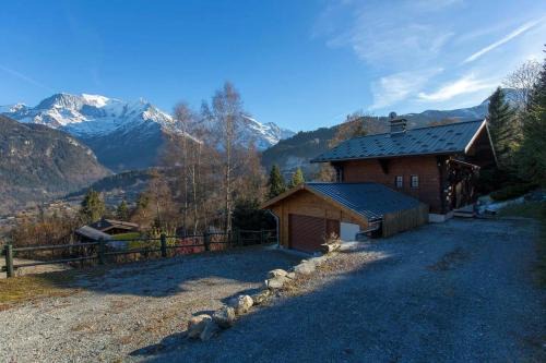Saint-Gervais-les-Bains Ski Chalet | Chalet spacieux à Saint-Gervais-les-Bains avec vue montagne