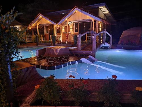 Tioman Island House | Chalet Tamu Pool View