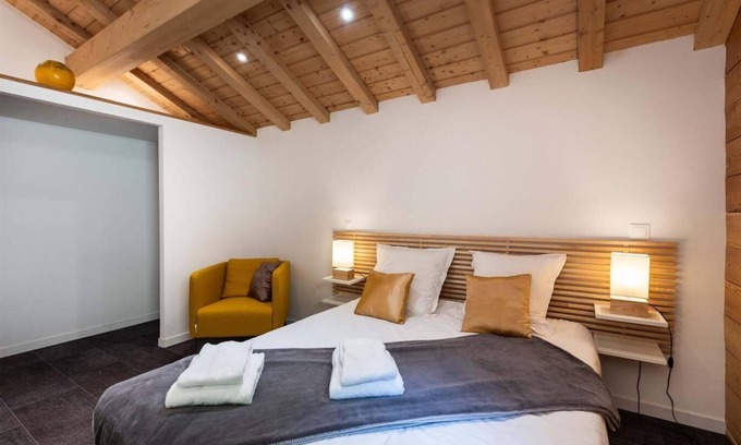 Nancroit Ski Chalet | Chalet, wifi, view mountain/valley, terrace, parking, tv, ski locker, 111m², Peisey-Vallandry