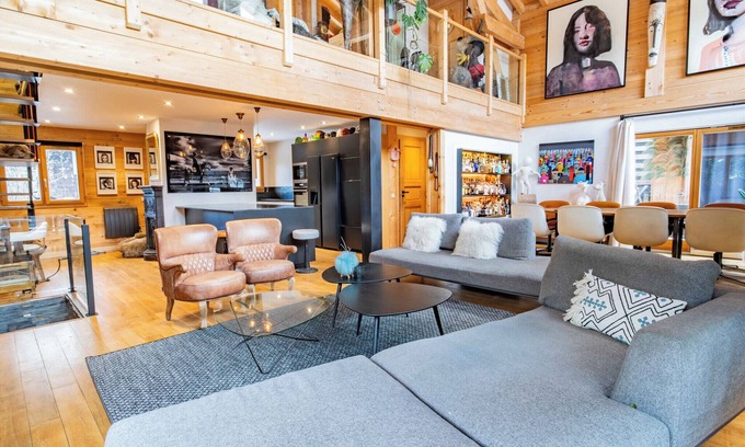 Chamonix City Centre Ski Chalet | Chalet with garden close to the slopes