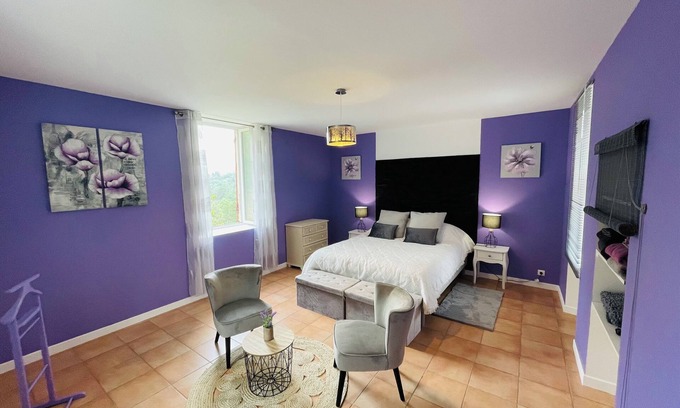 Saint-Jean-du-Gard Bed & Breakfast | Chambre D'hôte Lavande - Le Soleil des Cévennes