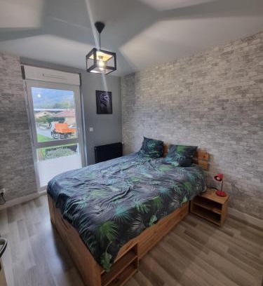 Saint-Pierre-en-Faucigny House | Chambre avec vue chez l'habitant