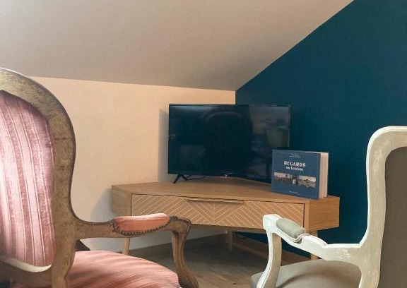Lancieux House | Chambre triple proche plage